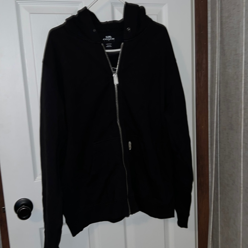 Black Coach men’s hoodie